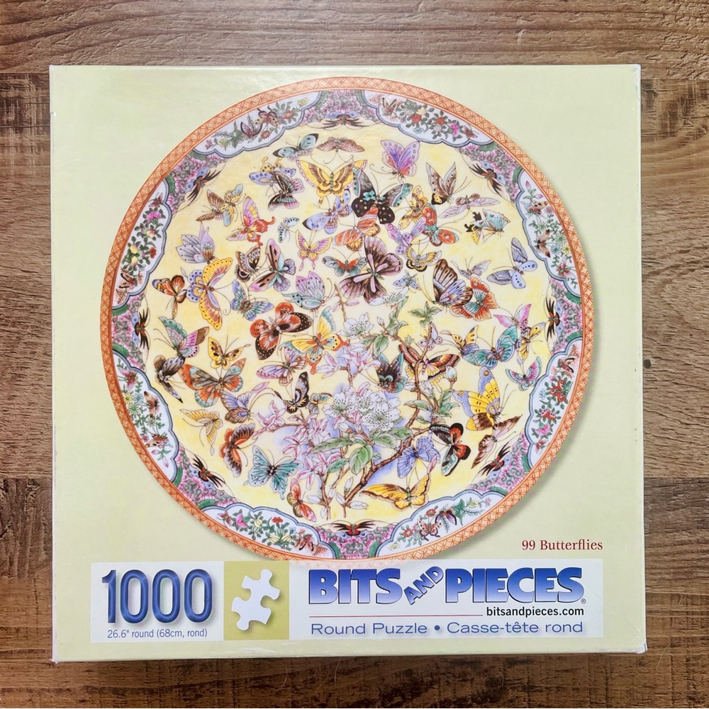 Bits and Pieces 1000 Piece Butterfly Puzzle